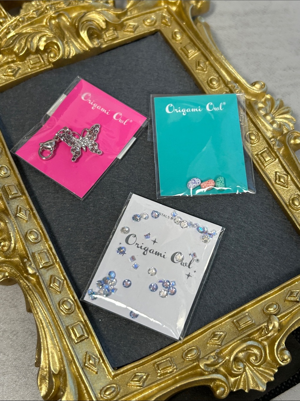 Bundle of Origami Owl locket inserts
